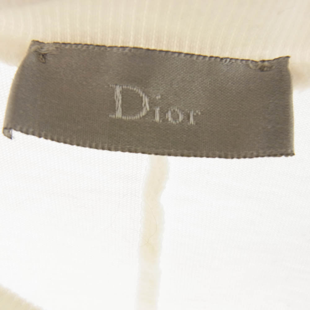 Dior ディオール 05AW 5HH3068805 THE END プリント 半袖 Tシャツ ホワイト系 M【中古】