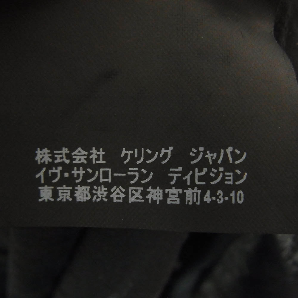 SAINT LAURENT サンローラン 21SS 531956 総柄 レーヨン アロハ 半袖 シャツ ブラック系 36【中古】