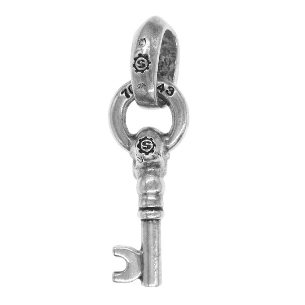 STARLIN GEAR スターリンギア stp053 ミニ スケルトン キー ペンダント シルバー系【中古】