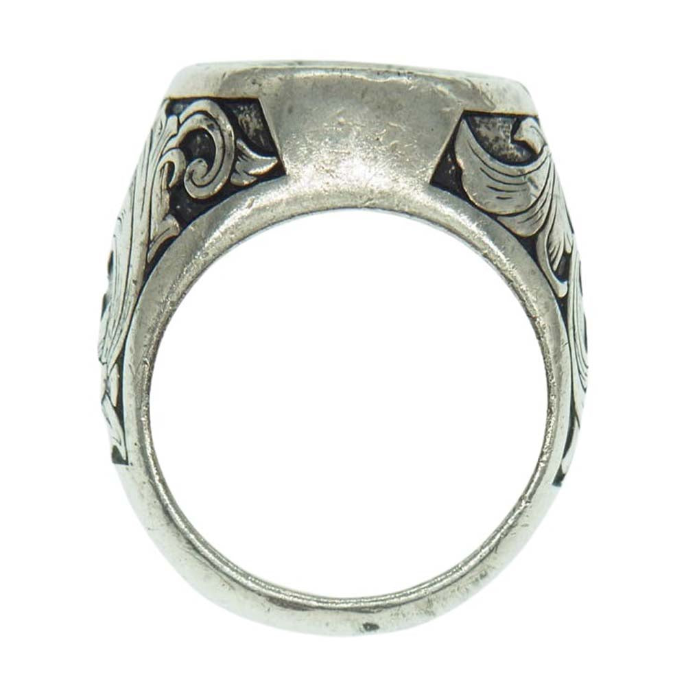 Gucho ガッチョ SIGNET RING w/ATELIER LOGO NOBEL EDITION 5thリミテッド シグネット リング シルバー系 15号【中古】