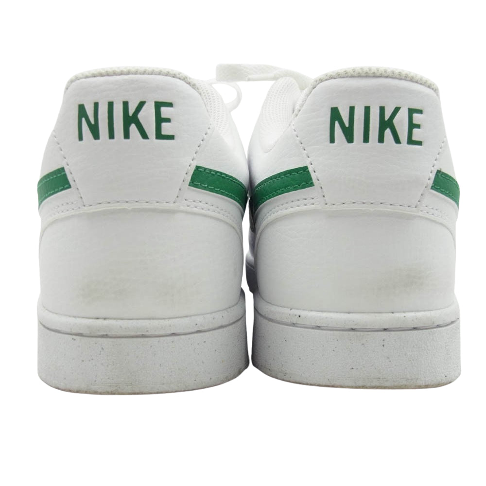 NIKE ナイキ DH2987-111 Court Vision Low Next Nature White Green コートビジョン ロー ネクストネイチャー ホワイト グリーン スニーカー ホワイト系 グリーン系 29cm【中古】