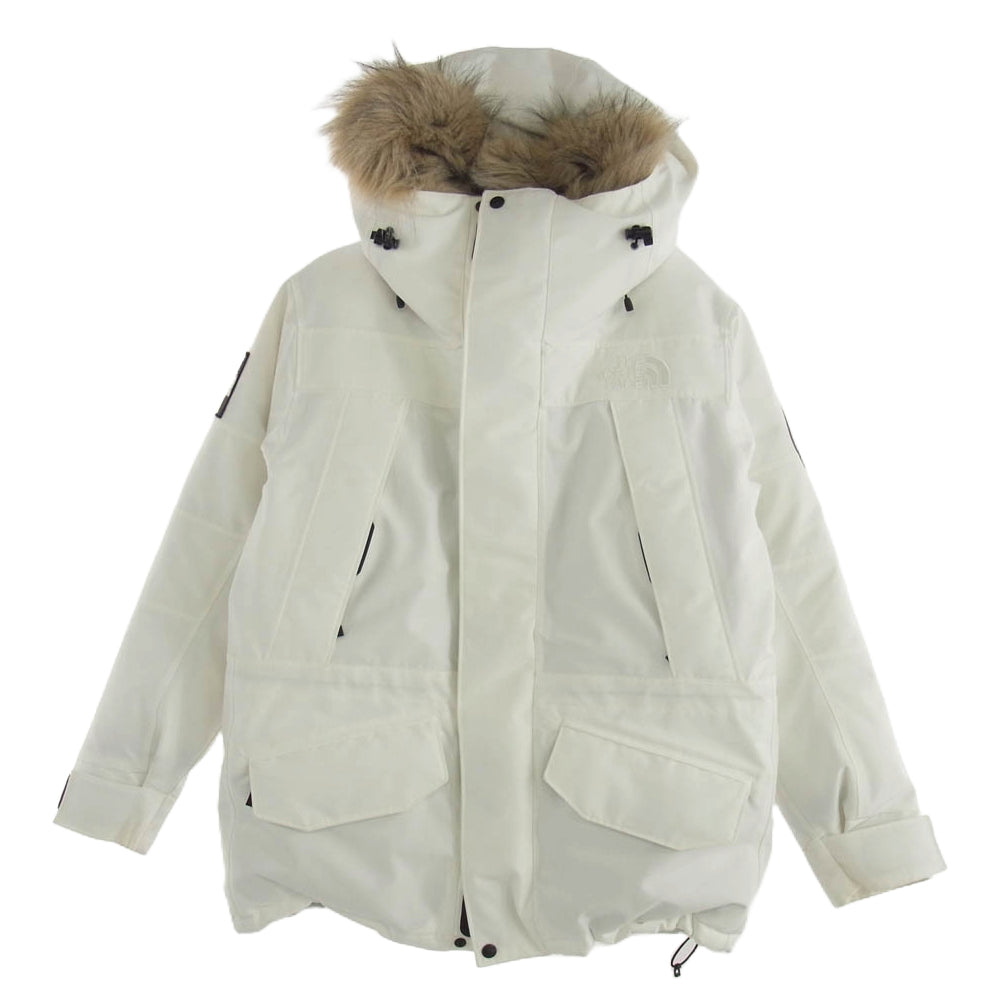 THE NORTH FACE ノースフェイス ND92343 Antarctica Parka  ゴアテックス ファー付き アンダイド アンタークティカ パーカ ダウン ジャケット ホワイト系 M ホワイト系 M【中古】