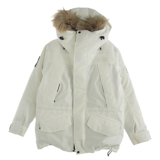 THE NORTH FACE ノースフェイス ND92343 Antarctica Parka  ゴアテックス ファー付き アンダイド アンタークティカ パーカ ダウン ジャケット ホワイト系 M ホワイト系 M【中古】