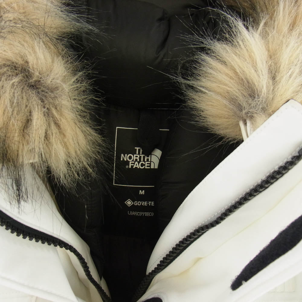 THE NORTH FACE ノースフェイス ND92343 Antarctica Parka  ゴアテックス ファー付き アンダイド アンタークティカ パーカ ダウン ジャケット ホワイト系 M ホワイト系 M【中古】