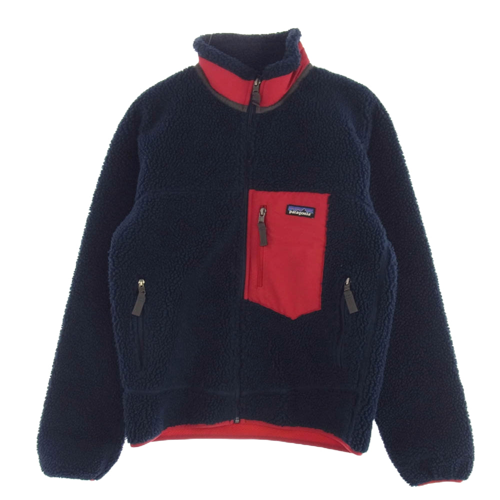 patagonia パタゴニア 23056 RETRO X JACKET レトロ フリース ジャケット ネイビー系 XS【中古】