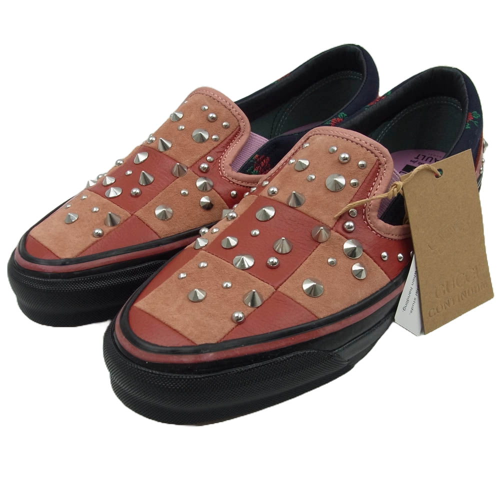 GUCCI グッチ 721278 × VANS バンズ OG Classic Slip-On スニーカー スリッポン マルチカラー系 27cm【新古品】【未使用】【中古】