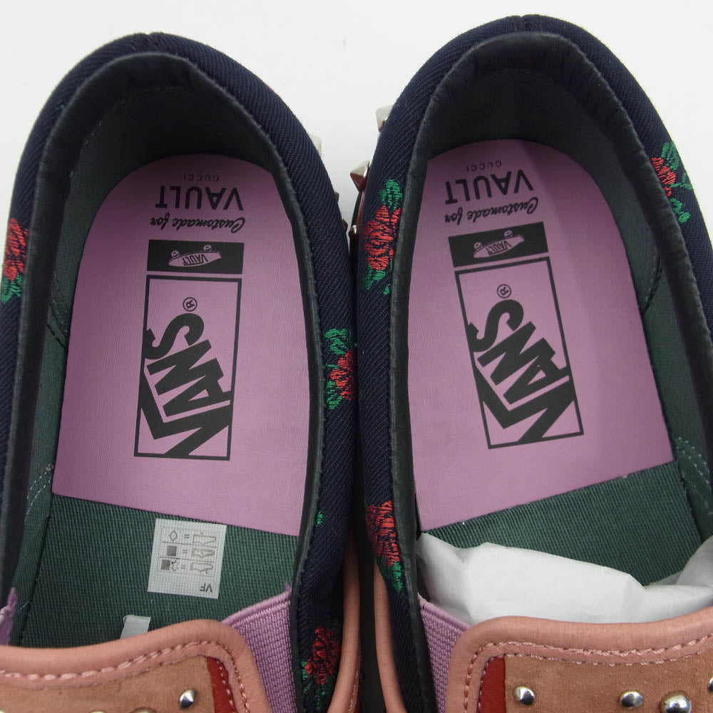 GUCCI グッチ 721278 × VANS バンズ OG Classic Slip-On スニーカー スリッポン マルチカラー系 27cm【新古品】【未使用】【中古】