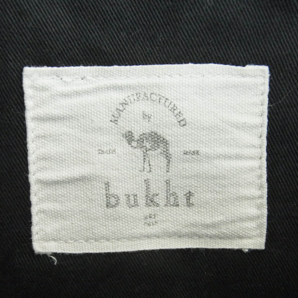 bukht ブフト BE-31804 コットン ワイド デニム パンツ 日本製 グレー系 S【中古】