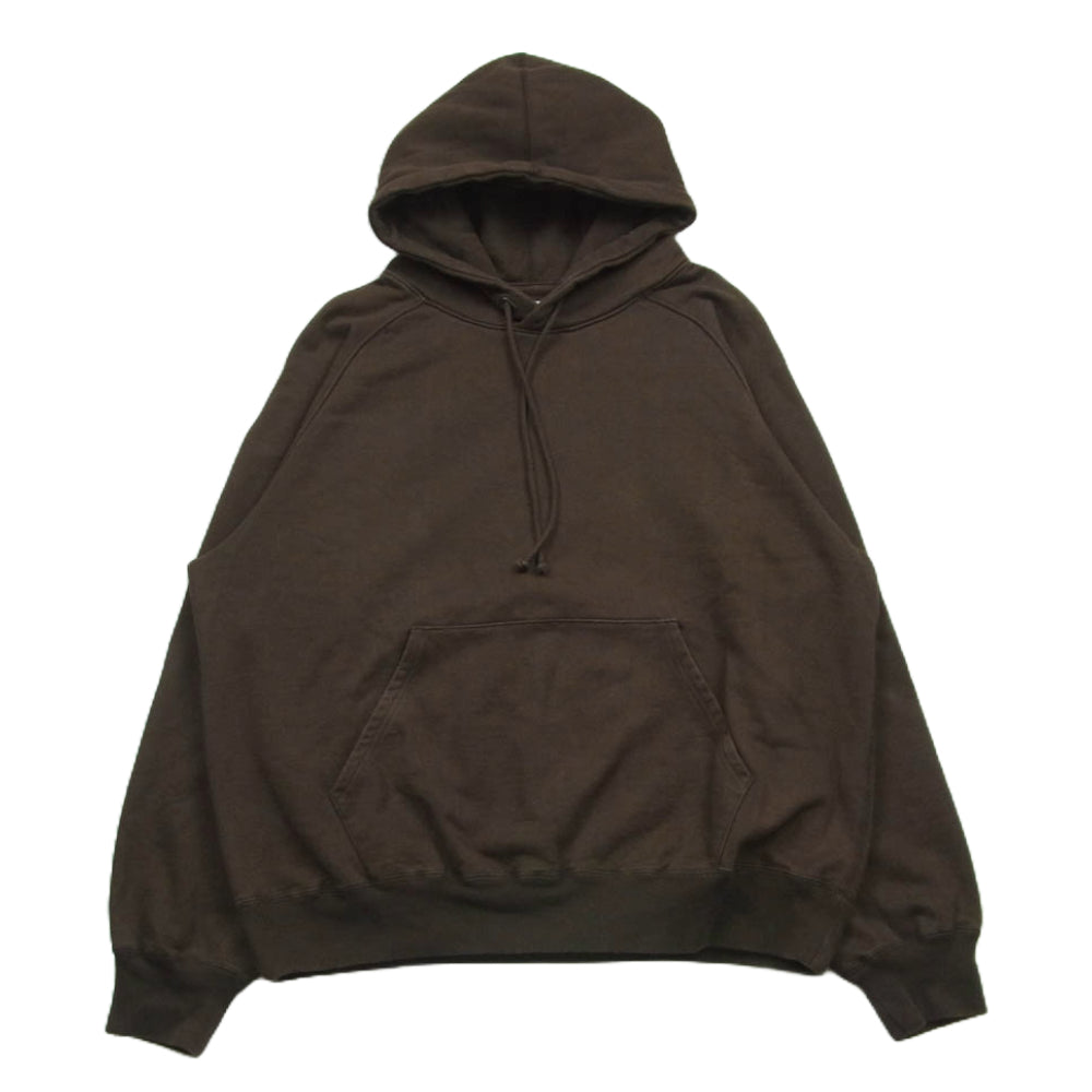 トーン 19AW TO-AW19-CLS02 コットン スウェット プルオーバ― パーカー 日本製 ブラウン系 3【中古】