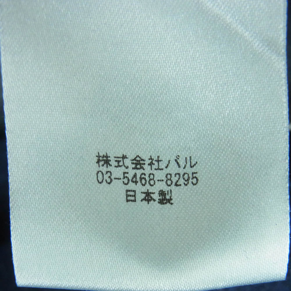 キジ B117C0030033400 ボタンフライ デニム ワイド パンツ 日本製 インディゴブルー系 4【中古】
