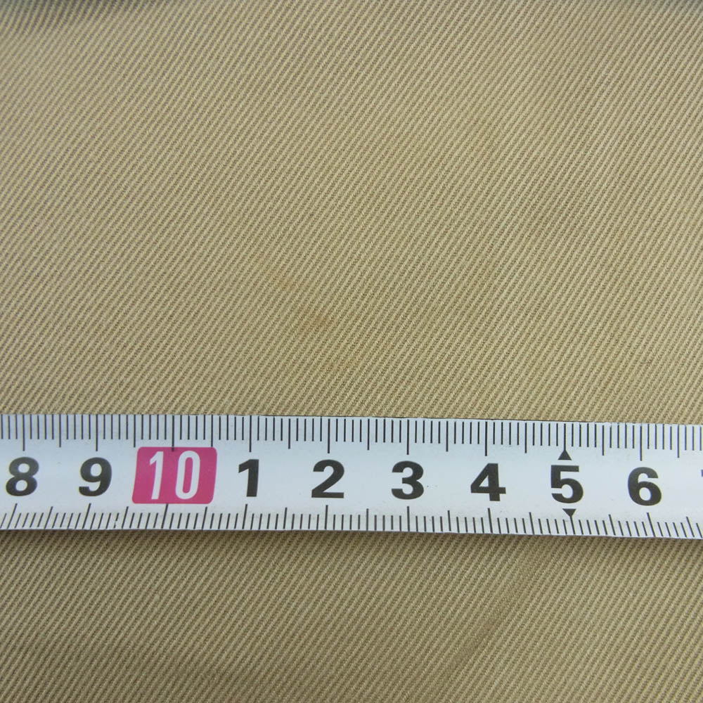 is-ness イズネス 16PT01T01 AH EDITORIAL WIDE CHINO PANTS 2タック ワイド チノ パンツ 日本製 ベージュ系 46 M【中古】