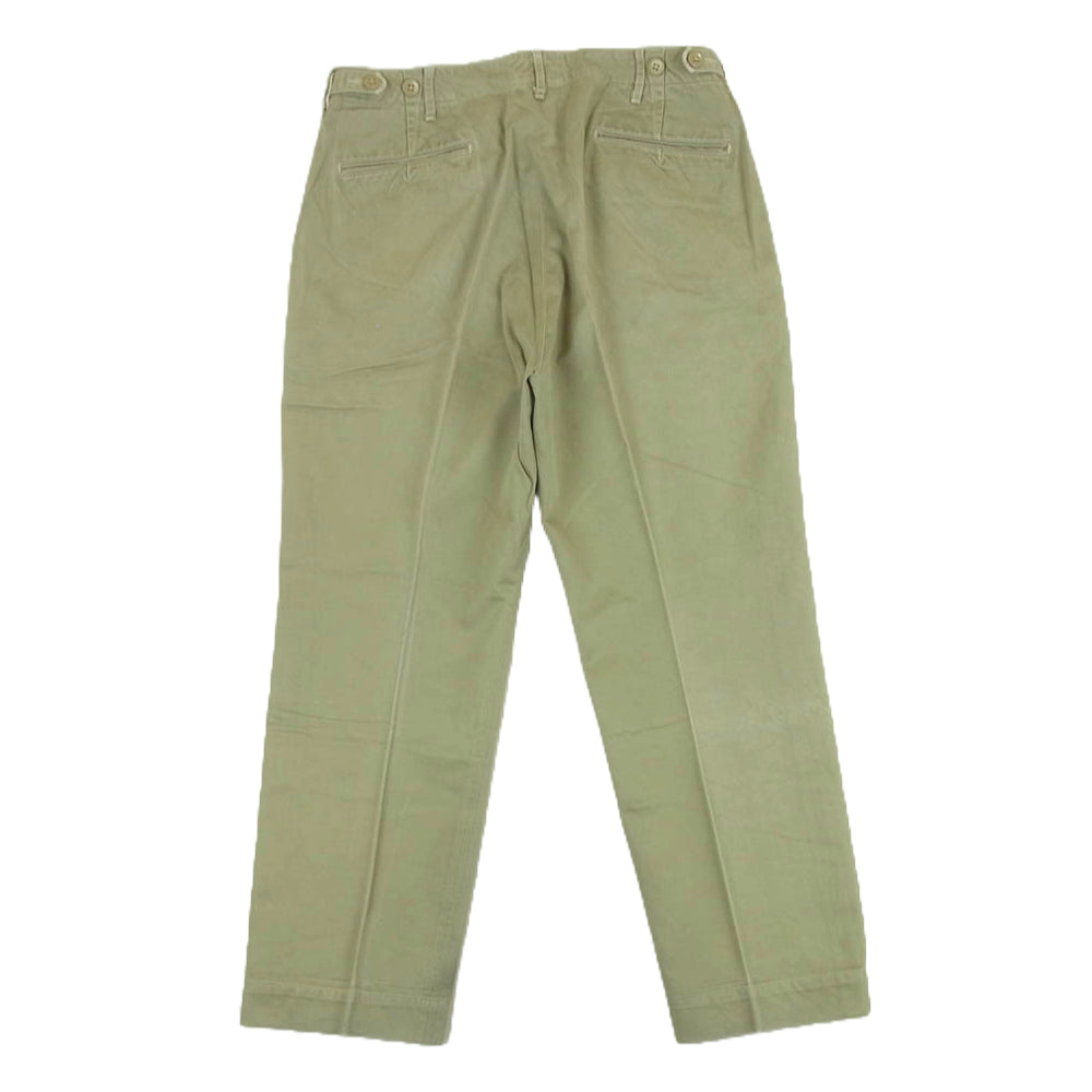KAPTAIN SUNSHINE キャプテンサンシャイン KS5FPT13 コットン パンツ 日本製 ベージュ系 L【中古】