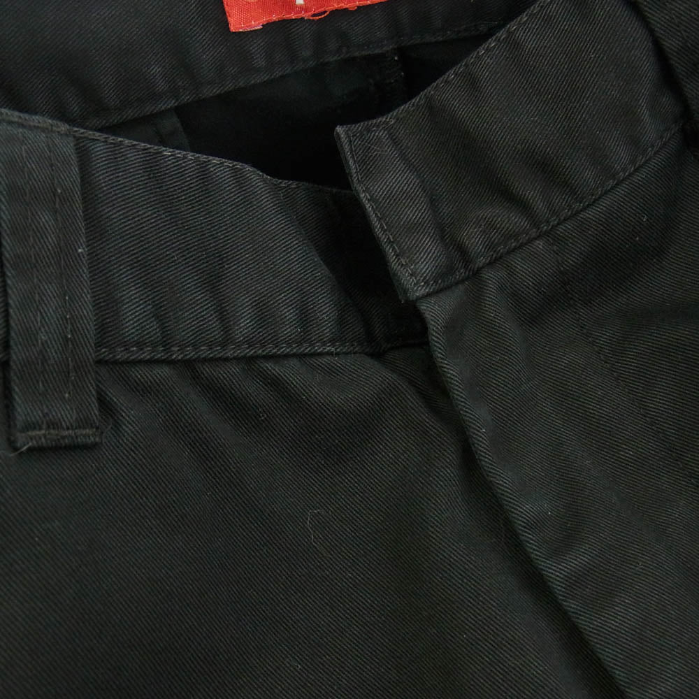 Supreme シュプリーム 19SS work pants コットン ワークパンツ ブラック系 32【中古】