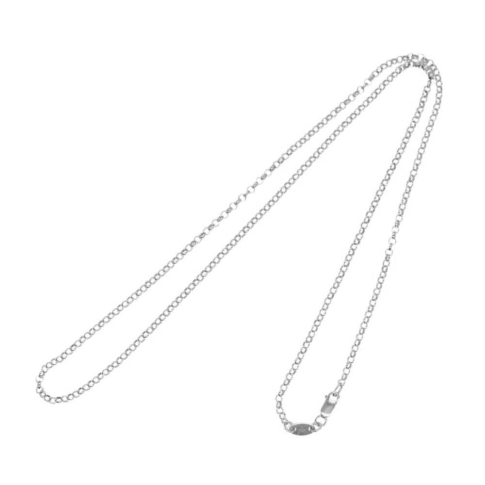CHROME HEARTS クロムハーツ（原本無） NECKCHAIN R20 ロールチェーン 20inch 20インチ シルバー系【中古】