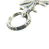 CHROME HEARTS クロムハーツ（原本無） TINY CH CROSS 1DIA タイニーCHクロス アフター1ダイヤ チャーム ネックレストップ シルバー系【中古】