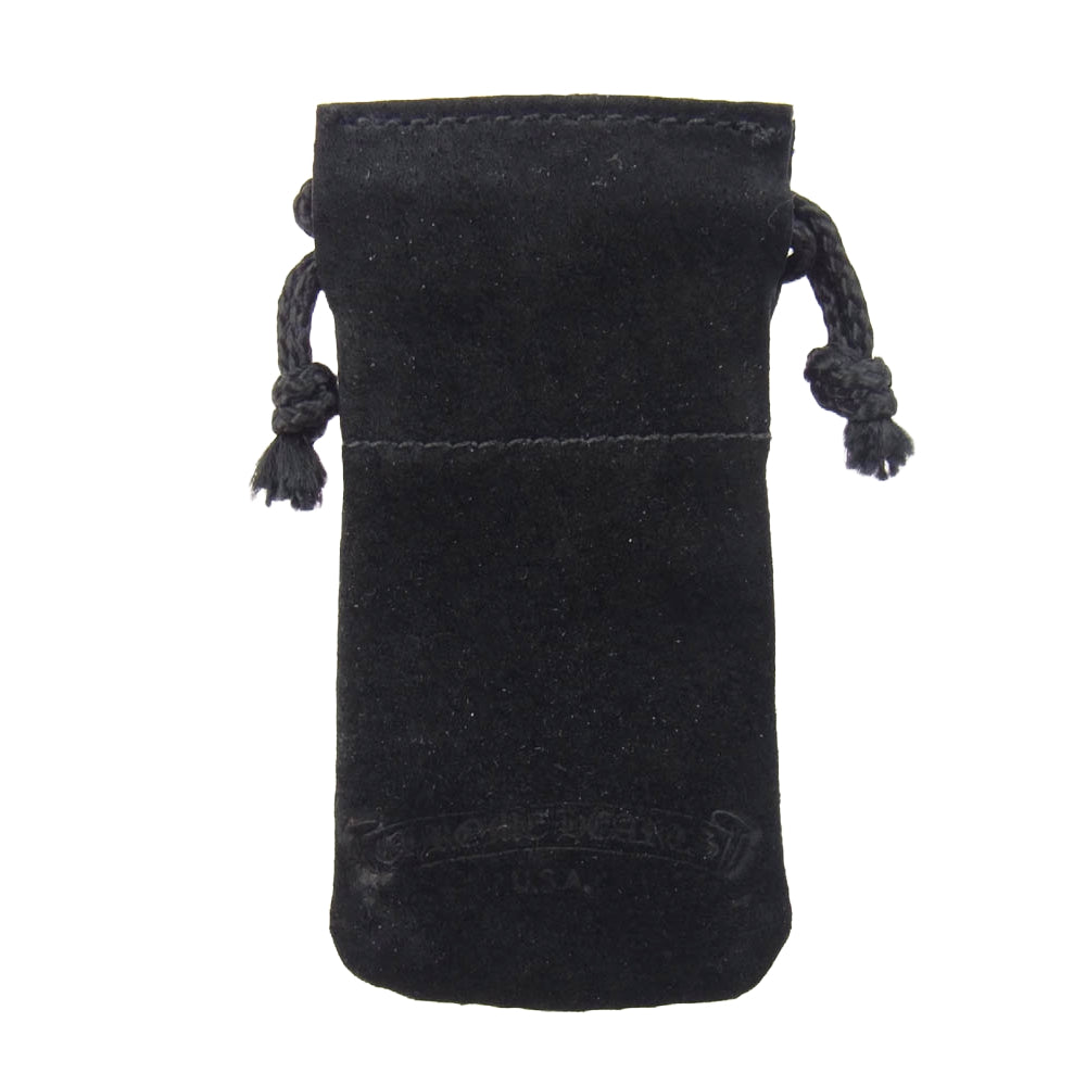 CHROME HEARTS クロムハーツ（原本無） TINY CH CROSS 1DIA タイニーCHクロス アフター1ダイヤ チャーム ネックレストップ シルバー系【中古】