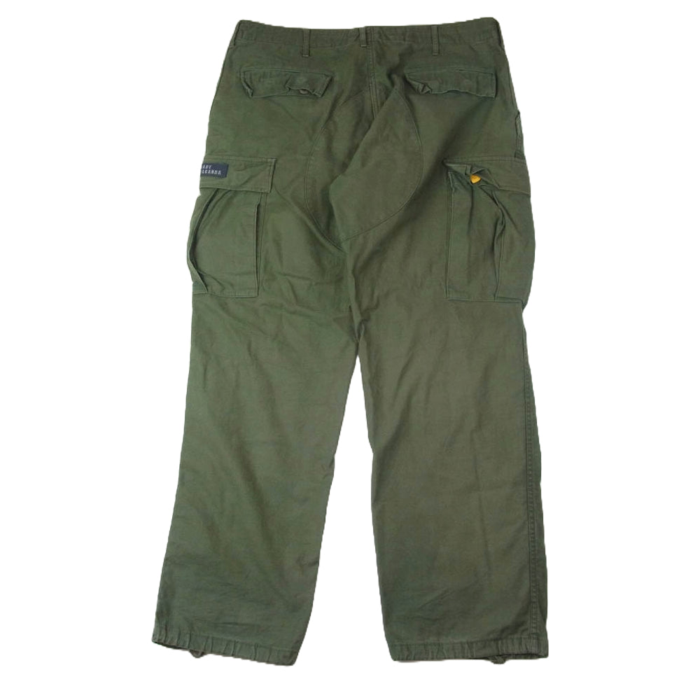 HUMAN MADE ヒューマンメイド CARGO PANTS カーゴ パンツ カーキ系 XL【中古】