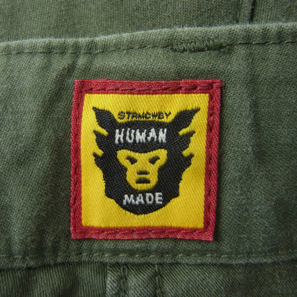 HUMAN MADE ヒューマンメイド CARGO PANTS カーゴ パンツ カーキ系 XL【中古】