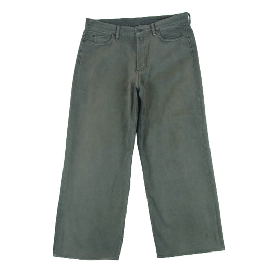 ACNE STUDIOS アクネストゥディオズ B00341 1981M ルーズ フィット デニム パンツ イタリア製 グレー系 50【中古】