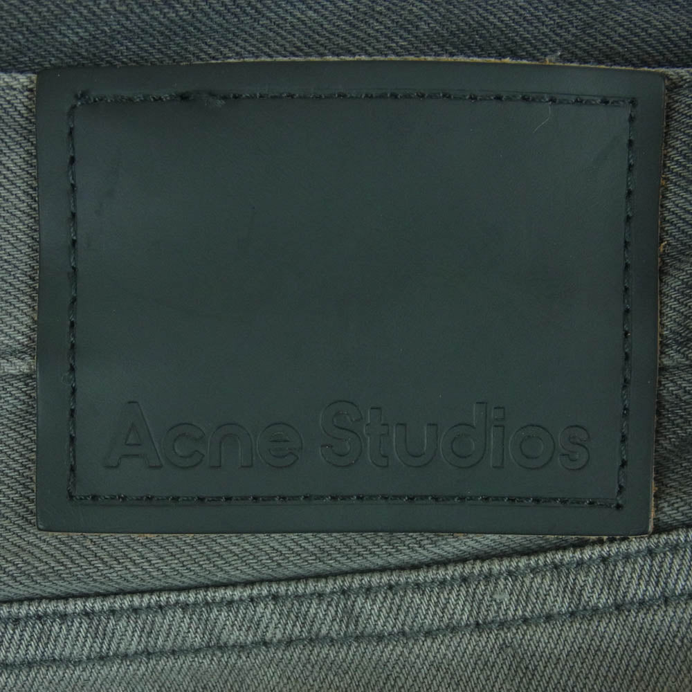 ACNE STUDIOS アクネストゥディオズ B00341 1981M ルーズ フィット デニム パンツ イタリア製 グレー系 50【中古】