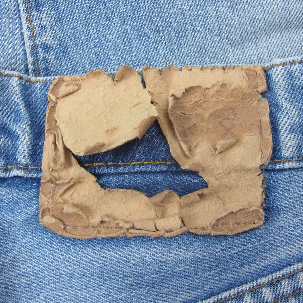 Levi's リーバイス ヴィンテージ 505 66前期 スモールe 刻印5 42TALON タブR デニム パンツ インディゴブルー系【中古】