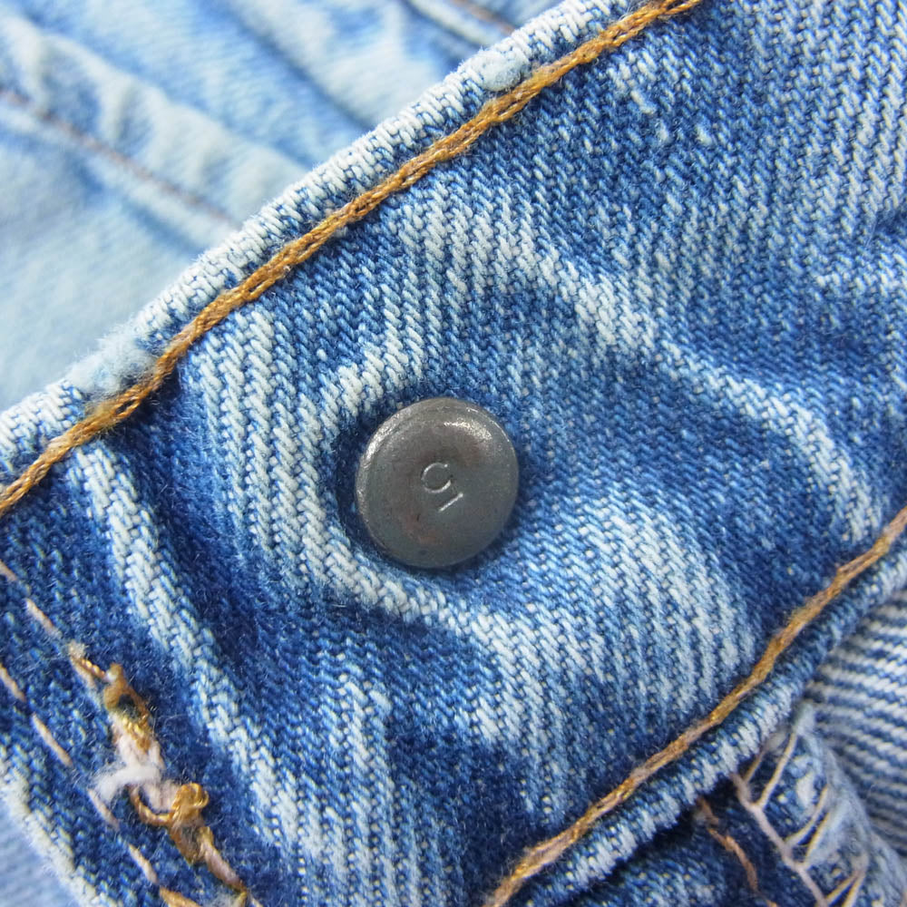 Levi's リーバイス ヴィンテージ 505 66前期 スモールe 刻印5 42TALON タブR デニム パンツ インディゴブルー系【中古】