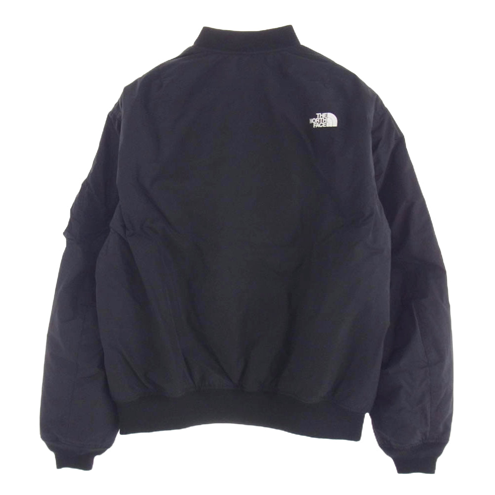 THE NORTH FACE ノースフェイス NY82452 Insulation Bomber Jacket インサレーション ボンバー ジャケット ブラック系 XL【美品】【中古】