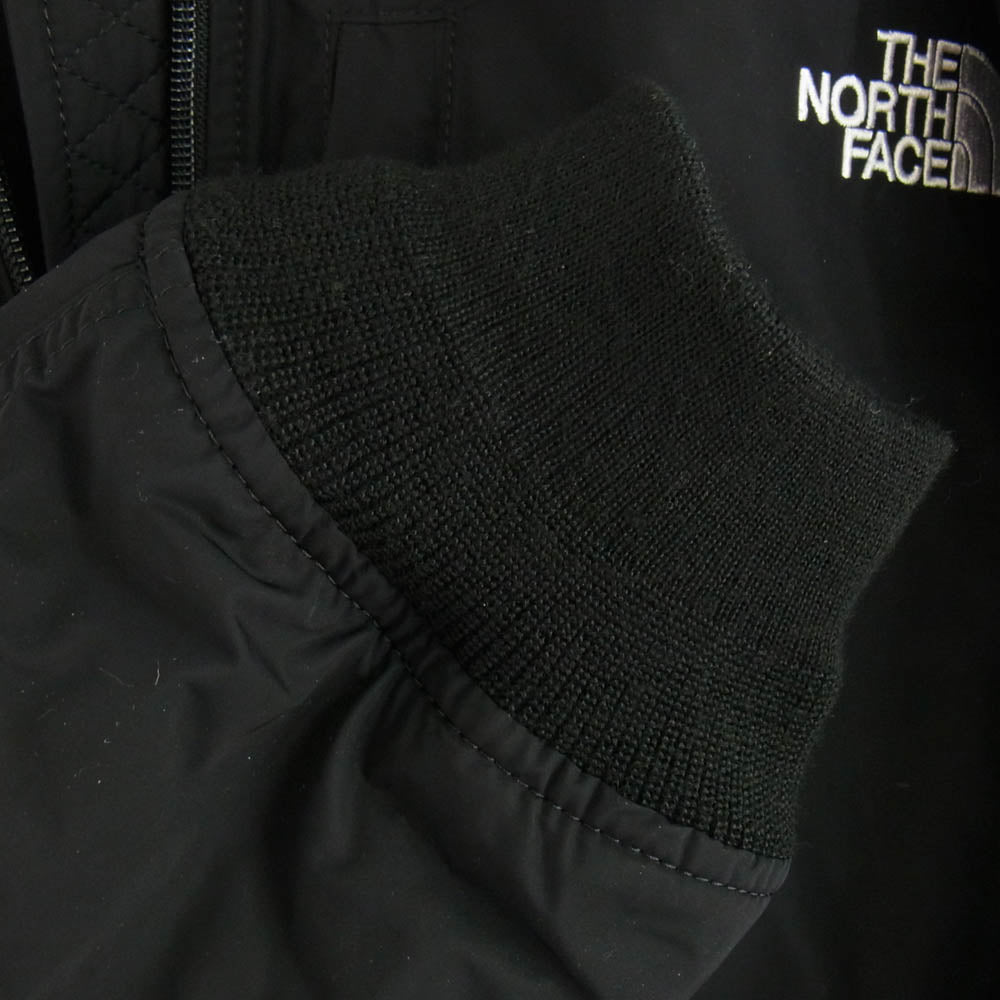 THE NORTH FACE ノースフェイス NY82452 Insulation Bomber Jacket インサレーション ボンバー ジャケット ブラック系 XL【美品】【中古】