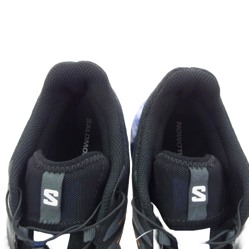 salomon サロモン 416032 PULSAR TRAIL パルサートレイル ローカット スニーカー ブラック系 ブルー系 27cm【極上美品】【中古】