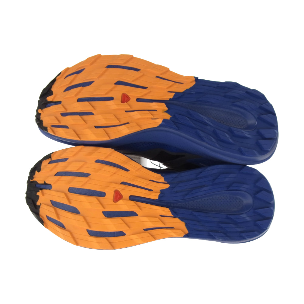 salomon サロモン 416032 PULSAR TRAIL パルサートレイル ローカット スニーカー ブラック系 ブルー系 27cm【極上美品】【中古】