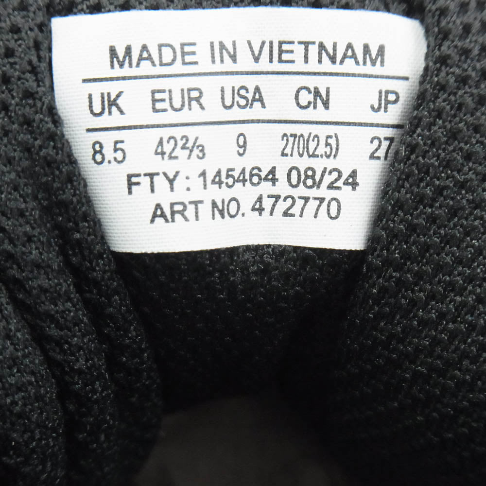 salomon サロモン 472770 XA PRO 3D V9 WIDE GORE-TEX サロモン XA プロ 3D V9 ワイド ゴアテックス スニーカー ブラック系 27cm【極上美品】【中古】