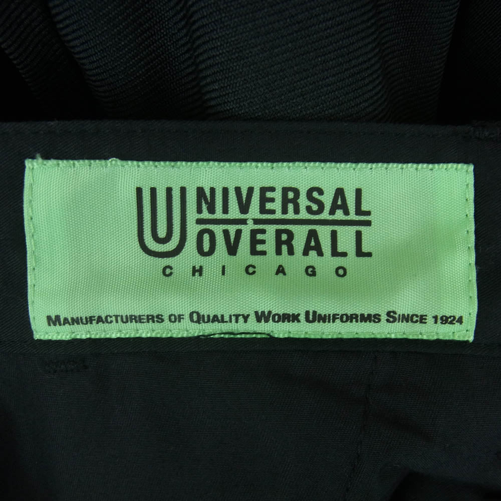 ユニバーサルオーバーオール U2431690BM ワイド スラックス パンツ 中国製 ブラック系 S【中古】