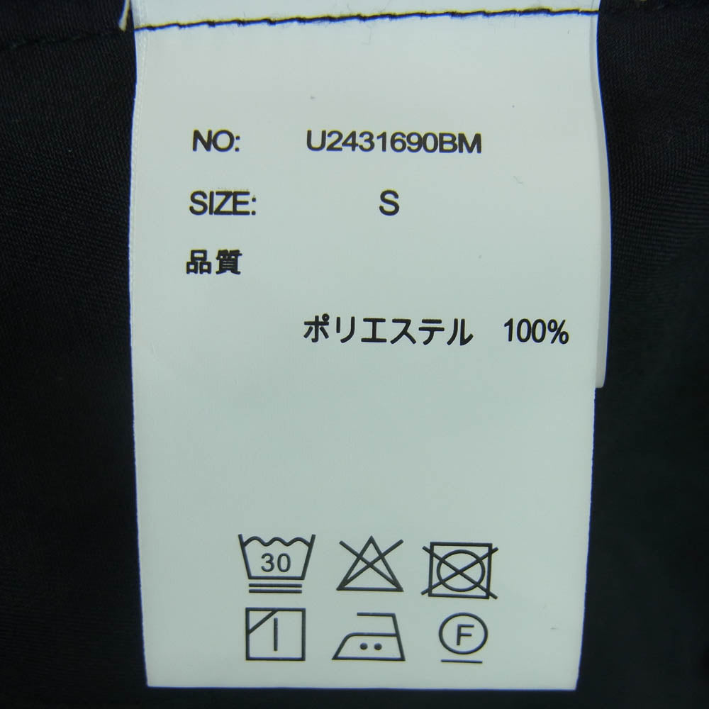 ユニバーサルオーバーオール U2431690BM ワイド スラックス パンツ 中国製 ブラック系 S【中古】