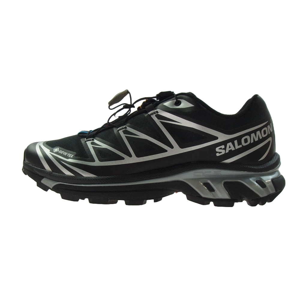 salomon サロモン 474506 29 V0 XT-6 GORE-TEX ゴアテックス ローカット スニーカー ブラック系 26.5cm【中古】