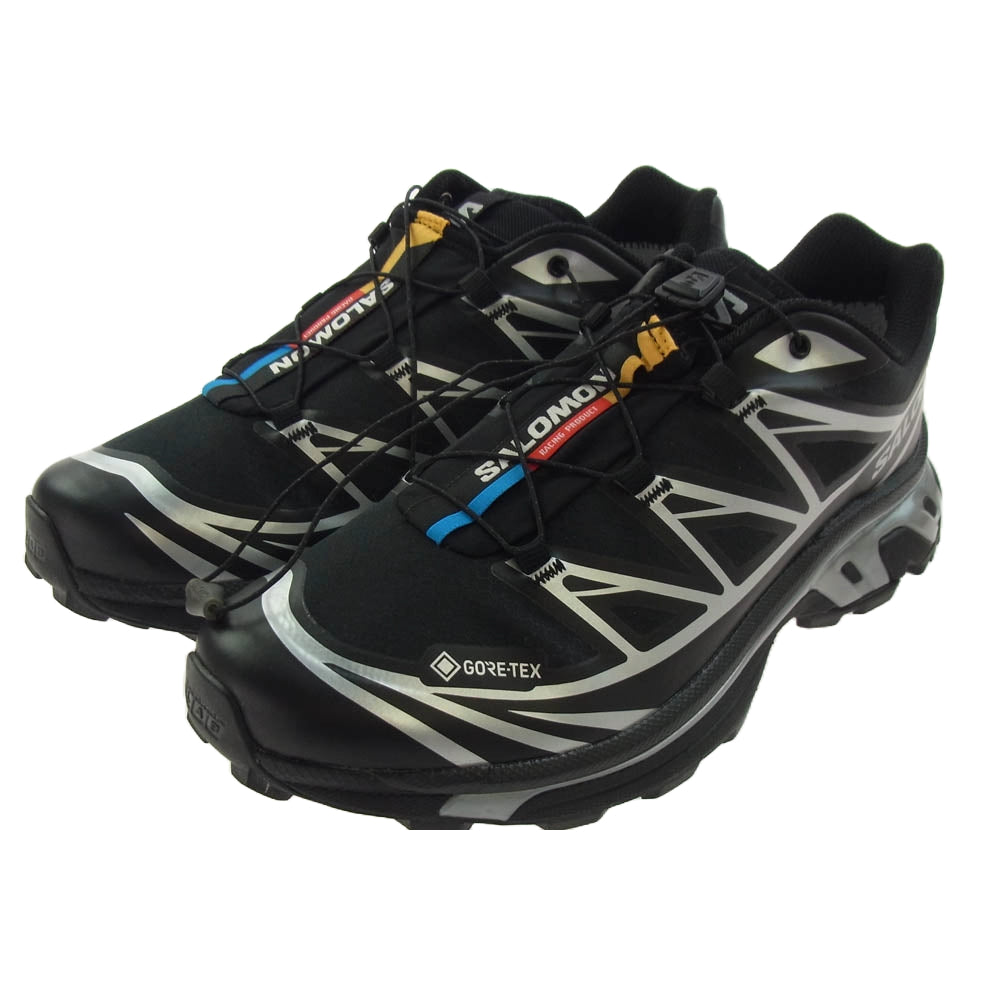 salomon サロモン 474506 29 V0 XT-6 GORE-TEX ゴアテックス ローカット スニーカー ブラック系 26.5cm【中古】