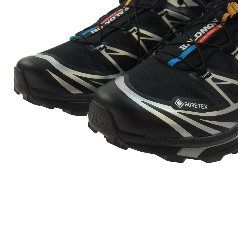 salomon サロモン 474506 29 V0 XT-6 GORE-TEX ゴアテックス ローカット スニーカー ブラック系 26.5cm【中古】