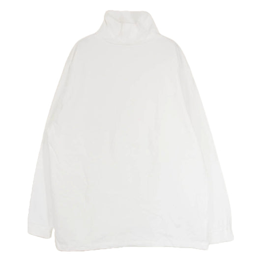 レショップ CY20 LE エルイー タートルネック ロングスリーブ カットソー 長袖 ホワイト系 3【中古】