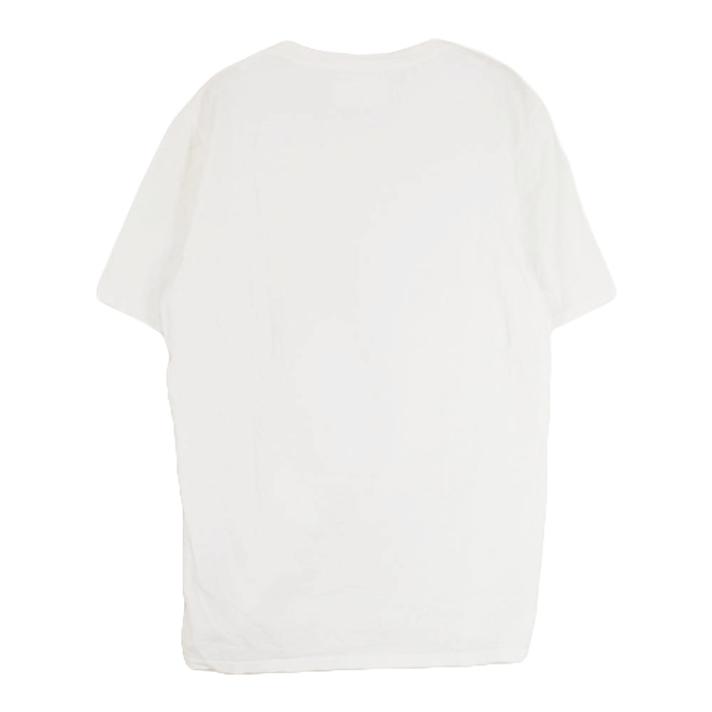 MAISON MARTIN MARGIELA メゾンマルタンマルジェラ 13SS S30GC0434 S22196 10ライン スタッフインターナショナルタグ クルーネック Tシャツ 半袖 カットソー ホワイト系 50【中古】
