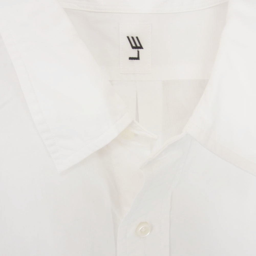 レショップ EY40 LE エルイー Wide Regular Shirts レギュラーカラー シャツ 長袖 ホワイト系 2【中古】