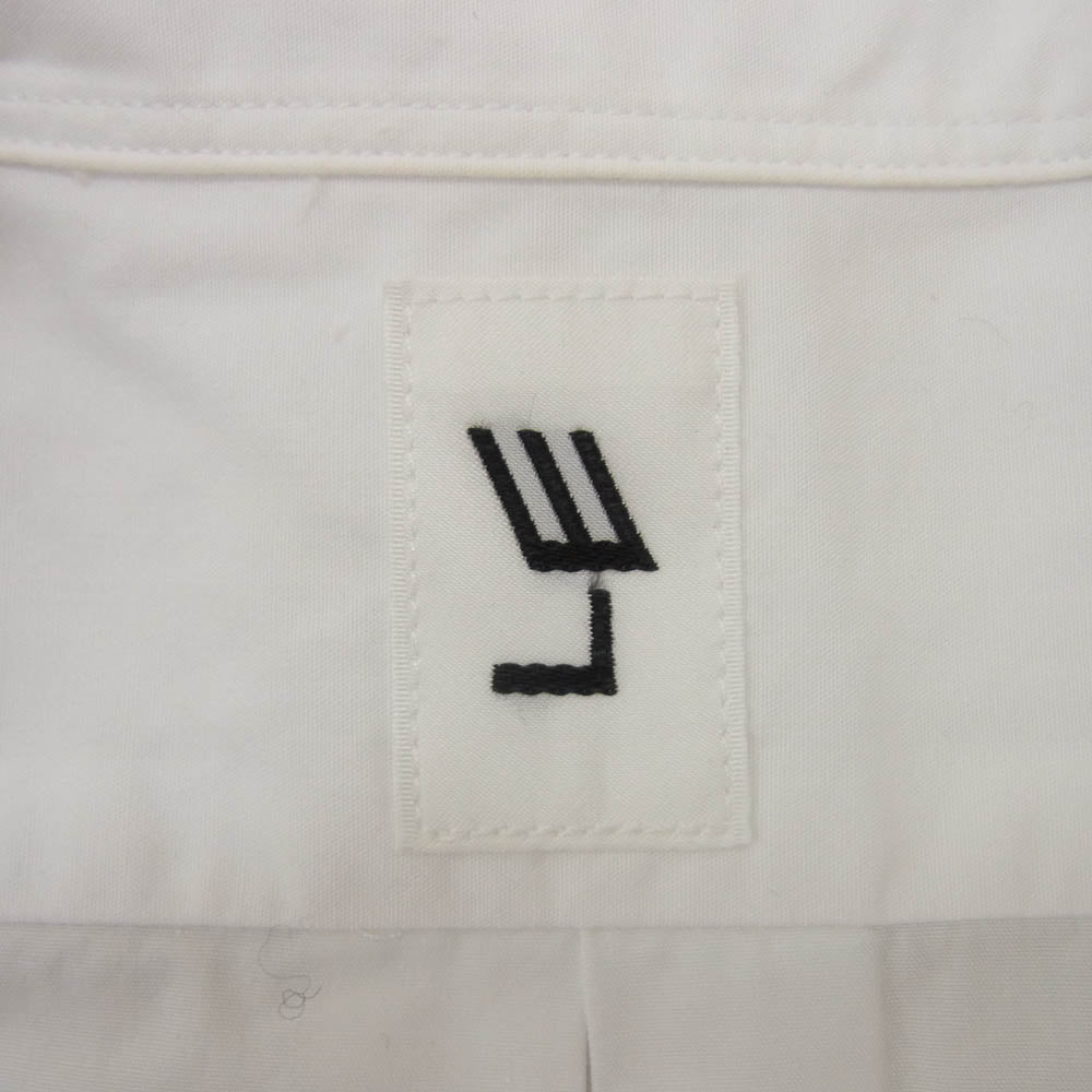 レショップ EY40 LE エルイー Wide Regular Shirts レギュラーカラー シャツ 長袖 ホワイト系 2【中古】