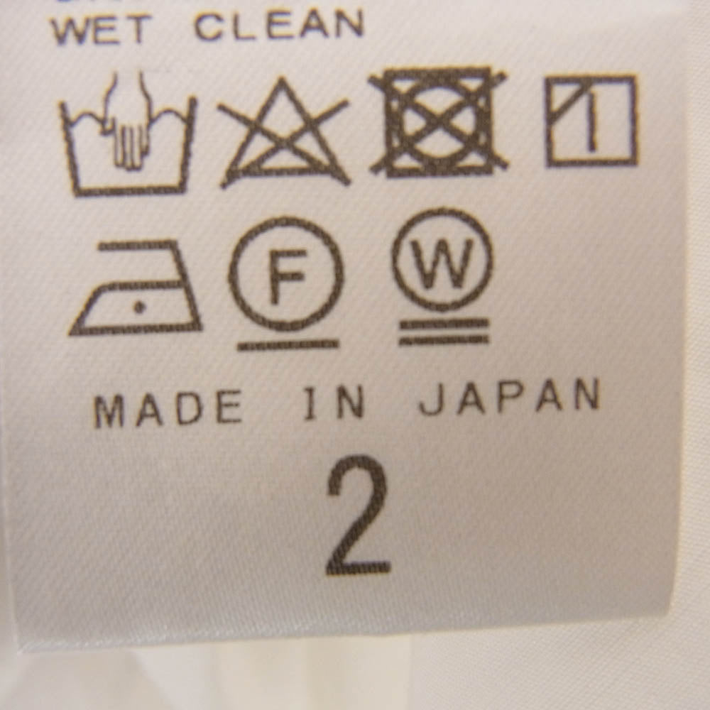 レショップ EY40 LE エルイー Wide Regular Shirts レギュラーカラー シャツ 長袖 ホワイト系 2【中古】