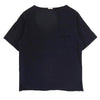 COMOLI コモリ 16SS 101-05005 ボートネック ポケット付き 半袖 Tシャツ ネイビー系 1【中古】