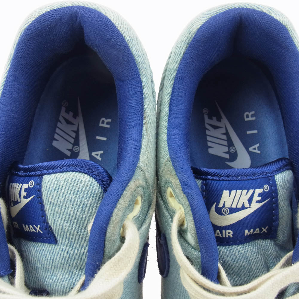 NIKE ナイキ DV3050-300 Air Max 1 PRM Dirty Denim エアマックス1 PRM ダーティーデニム スニーカー マルチカラー系 26.5cm【中古】