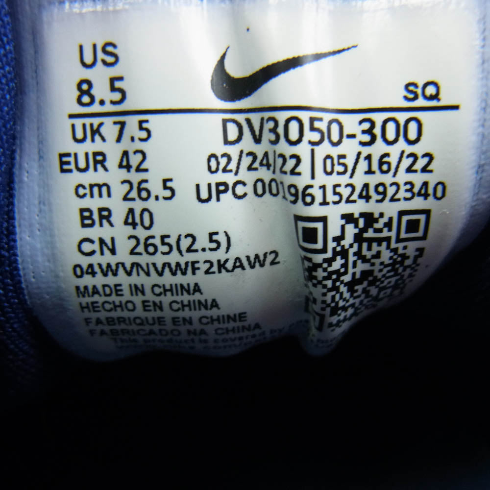 NIKE ナイキ DV3050-300 Air Max 1 PRM Dirty Denim エアマックス1 PRM ダーティーデニム スニーカー マルチカラー系 26.5cm【中古】