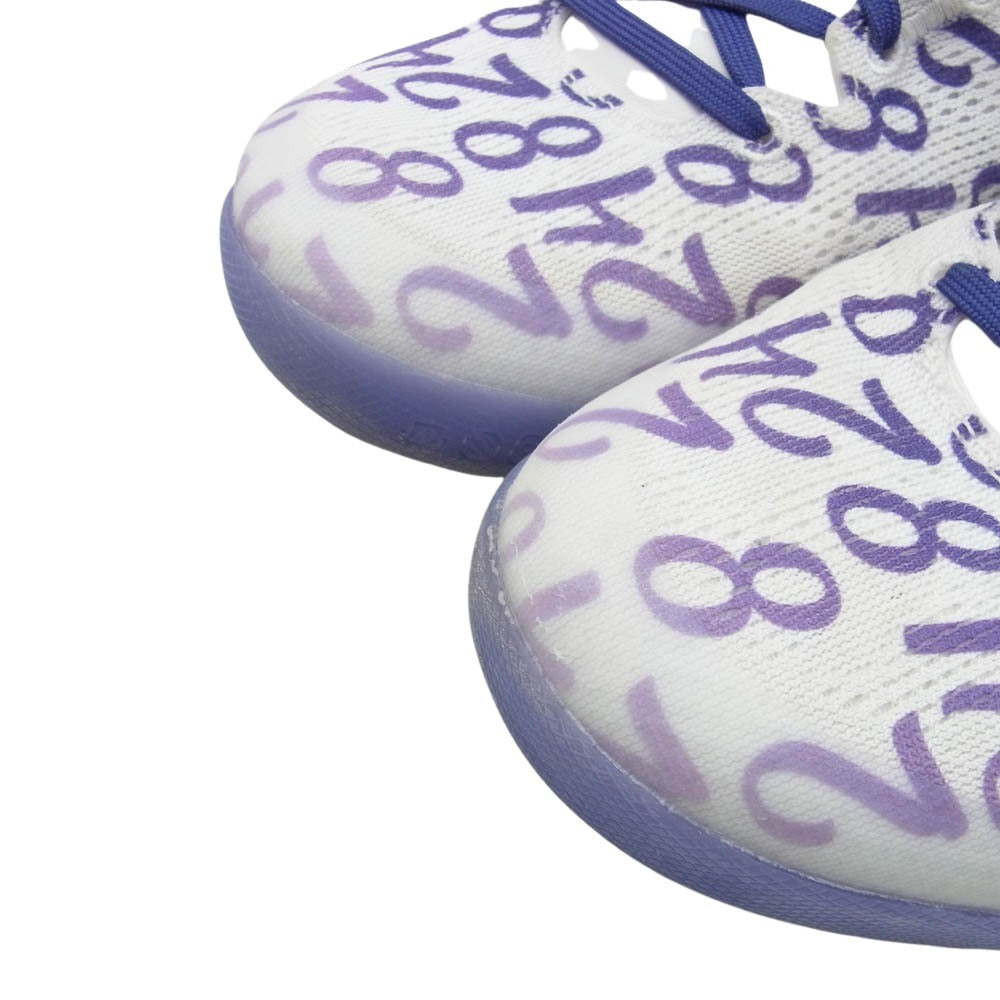 NIKE ナイキ FQ3549-100 Kobe 8 Protro Court Purple コービー8 プロトロ コートパープル スニーカー ホワイト系 パープル系 27cm【中古】