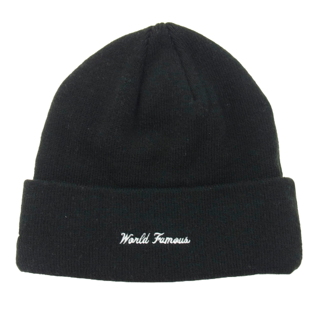 Supreme シュプリーム 15AW × NEW ERA ニューエラ Box Logo Beanie ボックスロゴ ビーニー ニットキャップ ブラック系【中古】