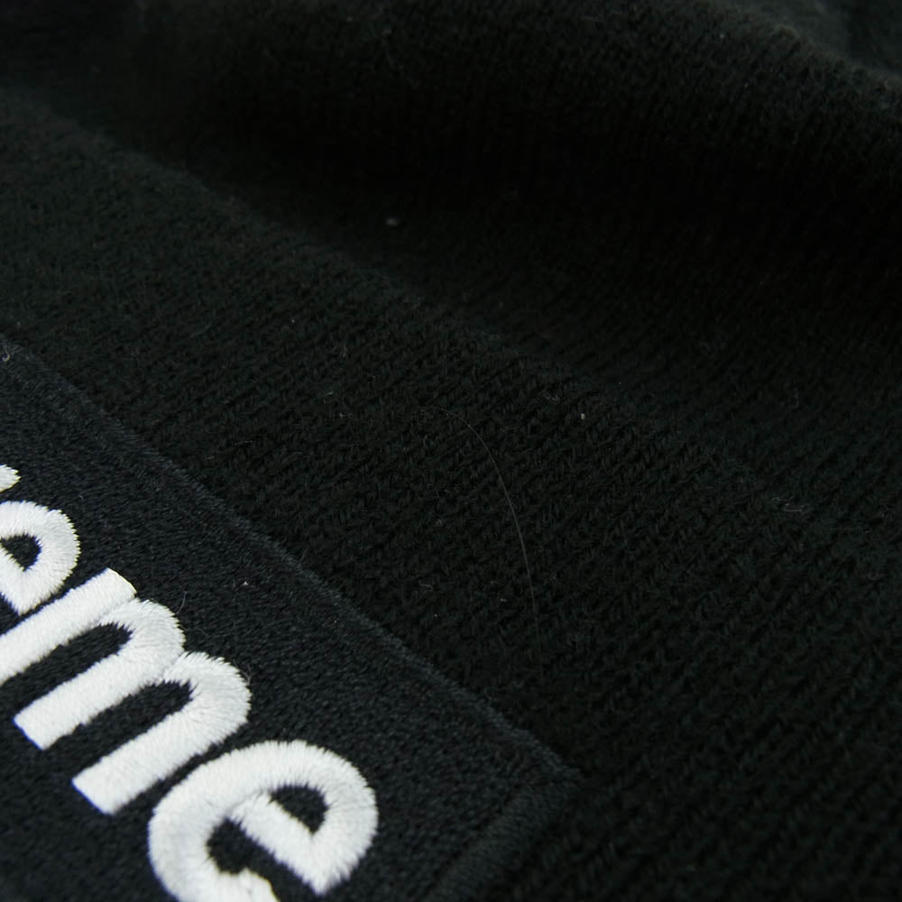 Supreme シュプリーム 15AW × NEW ERA ニューエラ Box Logo Beanie ボックスロゴ ビーニー ニットキャップ ブラック系【中古】