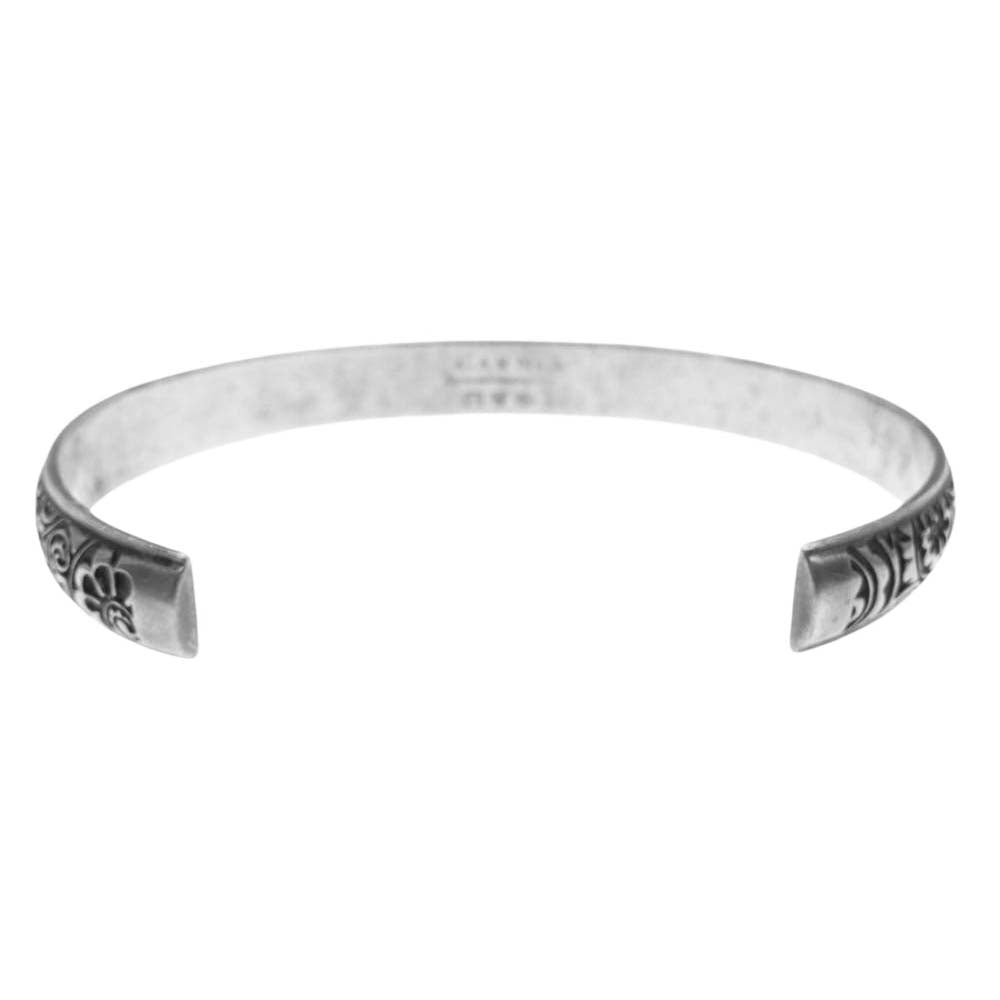 GARNI ガルニ GB14005 Round Vine Bangle フラワー デザイン バングル シルバー系【中古】