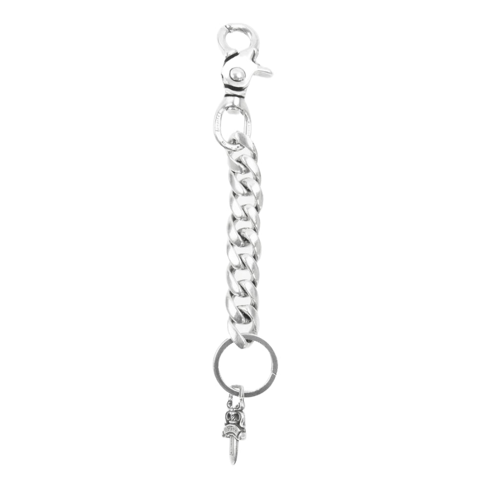 CHROME HEARTS クロムハーツ（原本無） CLP CHN CLASSIC-L ロング クラシックリンク クリップ キーチェーン シルバー系【中古】