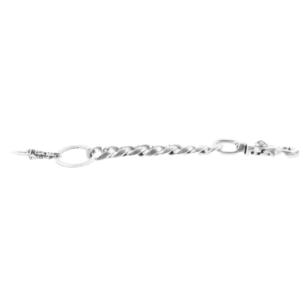 CHROME HEARTS クロムハーツ（原本無） CLP CHN CLASSIC-L ロング クラシックリンク クリップ キーチェーン シルバー系【中古】